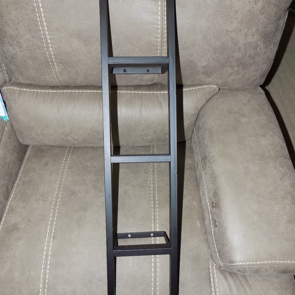 IKEA LERBERG 10035 Metal Media Wall Mount Shelf Charcoal CD DVD Rack